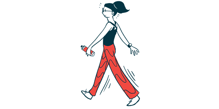 New York City Marathon/fabrydiseasenews.com/woman walking illustration