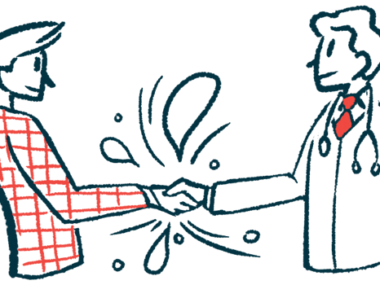 Jasper and Avrobio | Fabry Disease News | JSP191 | illustration of handshake