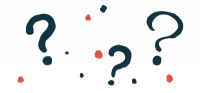 Illustration of question marks