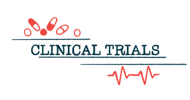 A clinical trials illustration is shown.