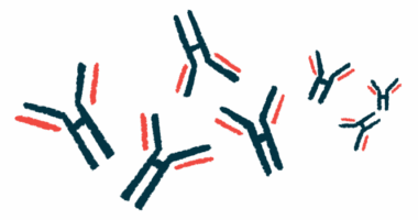 An illustration shows antibodies.