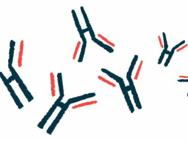 An illustration shows antibodies.